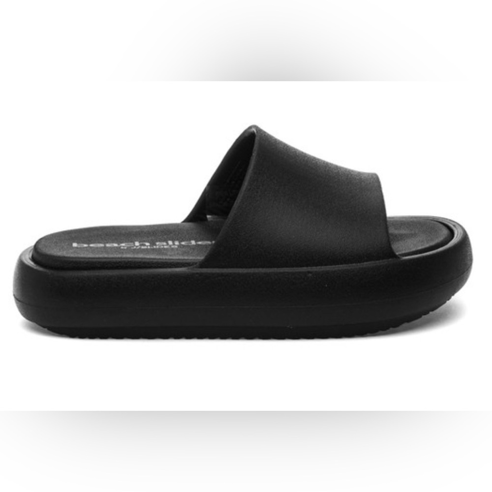 J/Slides SQUISH Black EVA